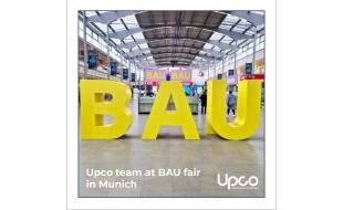 Upco team at BAU fair in Munich 