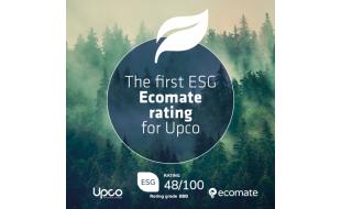 The first ESG Ecomate rating for Upco